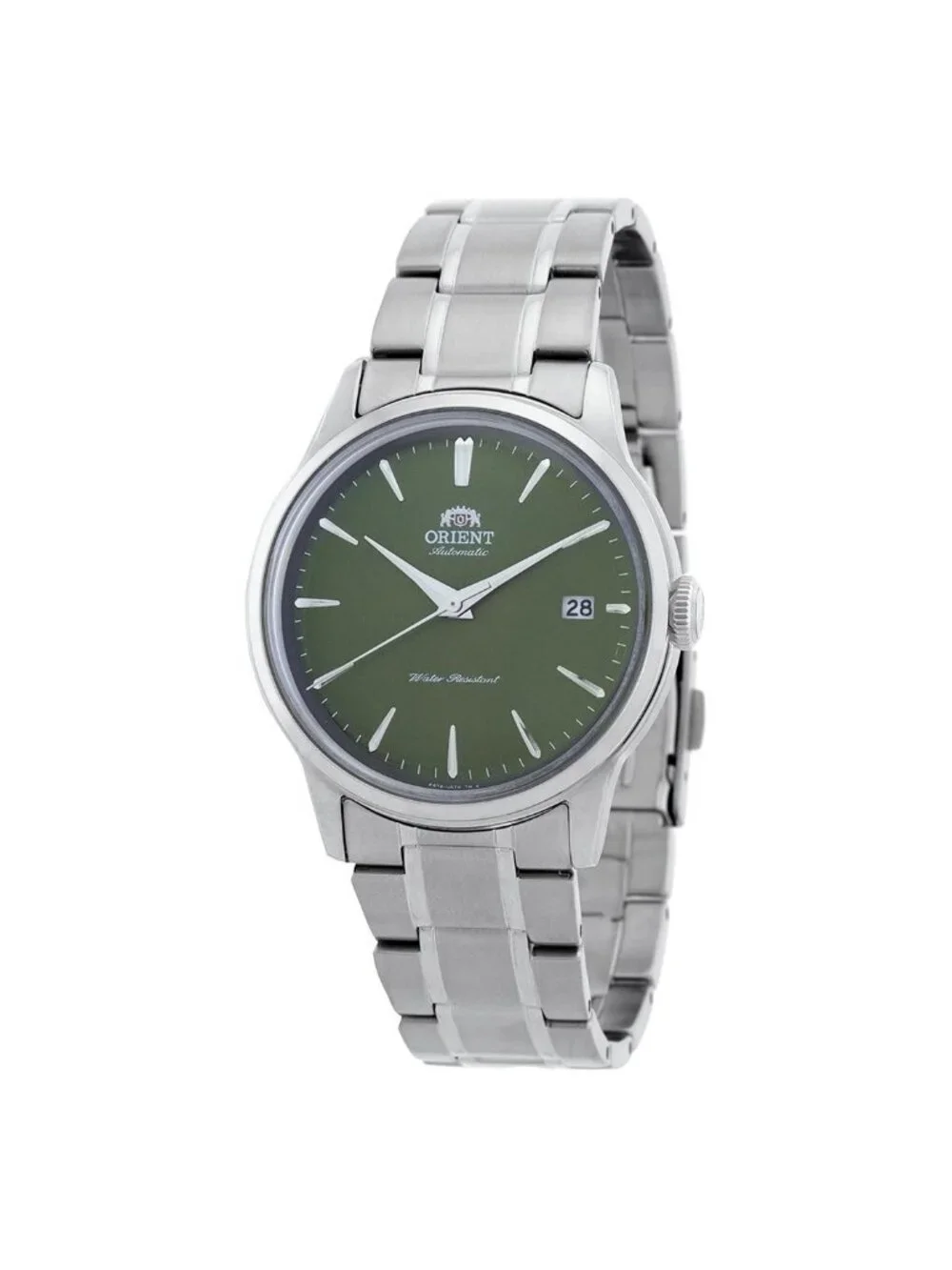 NWT Orient Bambino Automatic Green Dial Watch